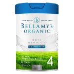 【国内现货】BELLAMY'S贝拉米白金版有机A2婴儿配方奶粉4段800g(2岁以上) 1罐/6罐可选